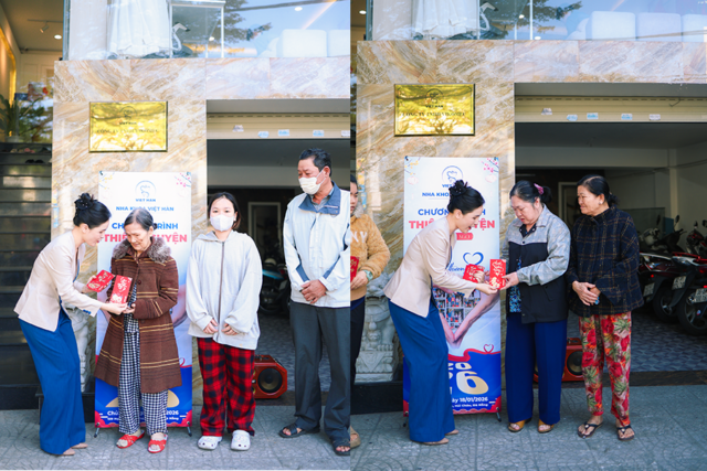 Việt Hàn mong muốn lan tỏa trách nhiệm cộng đồng cũng như trao yêu thương dành cho những mảnh đời khó khăn.