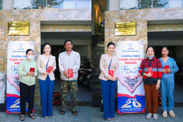 Nha Khoa Việt Hàn thực thiện trách nhiệm cộng đồng, mang cái Tết ấm áp hơn đến những hoàn cảnh khó khăn.