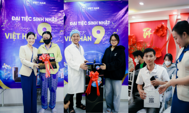 Tri ân khách hàng bằng những món quà ý nghĩa, Nha khoa Việt Hàn luôn muốn đem lại nụ cười thật tươi trên môi khách hàng